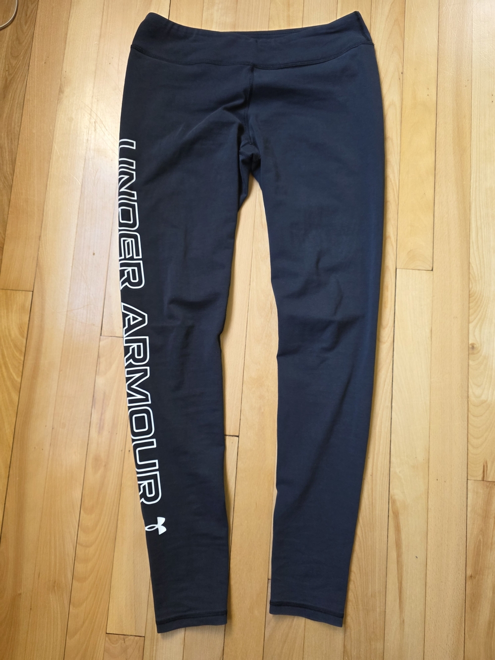 Under Armour Womens Black Logo Leggings